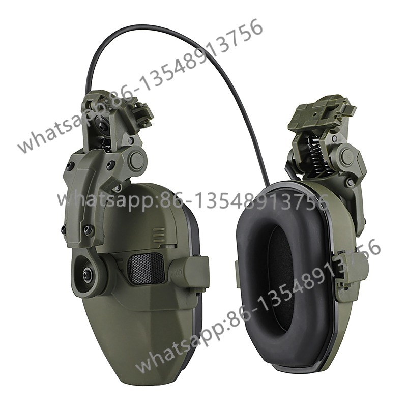 Body Jewelry Types - Helmet type earmuffs Electronic hearing protection