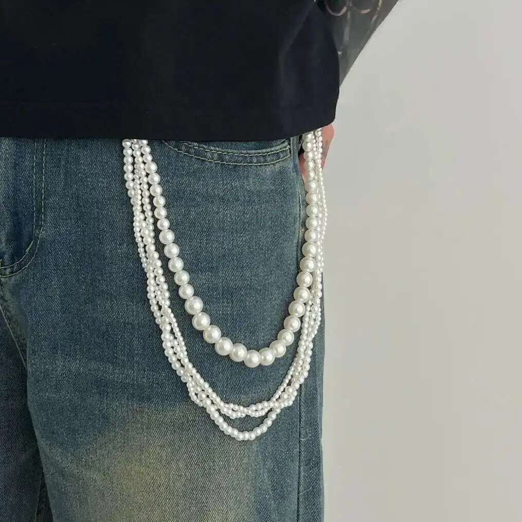 Body Jewelry Luxury - Lacteo Goth Multi Layer Imitation Pearl