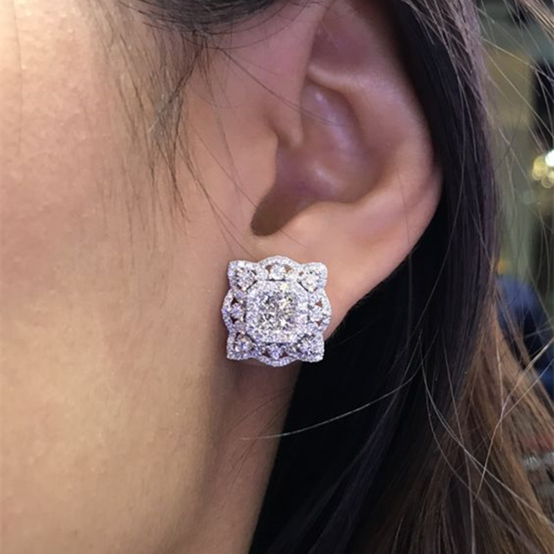 Body Jewels - Huitan Gorgeous Square Shaped Cubic Zirconia