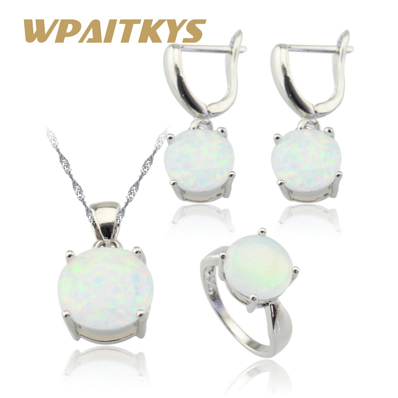 Body Jewelry Australia - Australia White Fire Opal Stones Silver