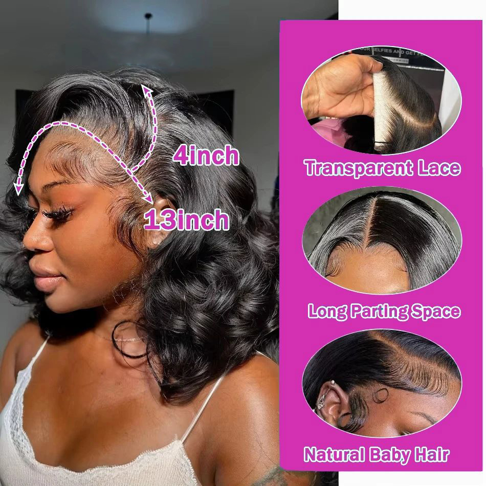200% Density Loose Wave 13x4 F - Body Jewelry Underwear incelemesi ve fiyatı