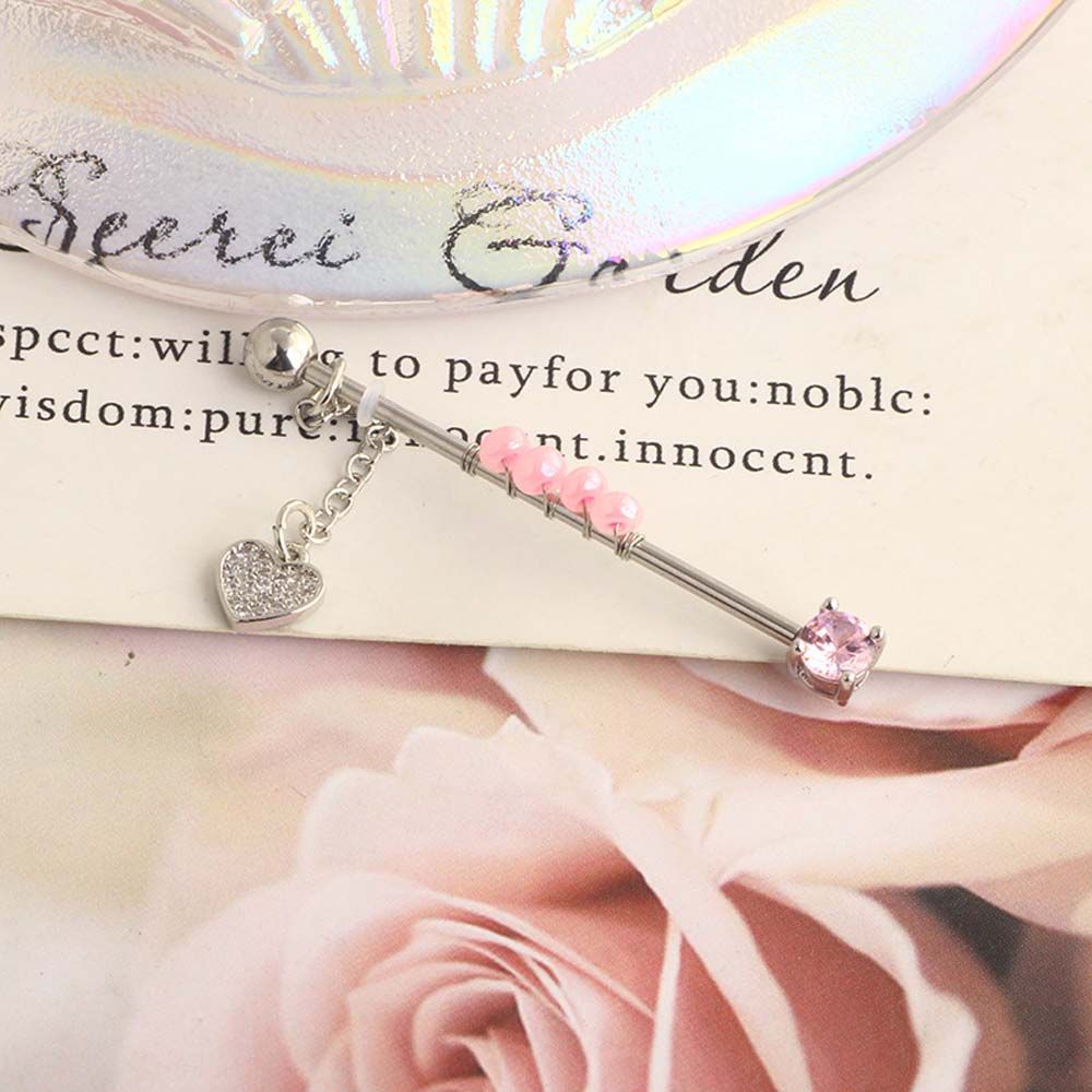Arrow Barbell Heart Pendant Tr - Industrial Barbell Long incelemesi ve fiyatı