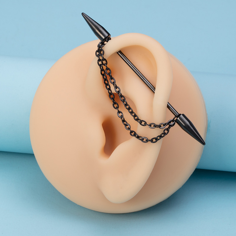 1pc Industrial Piercing Barbel - Industrial Barbell Long incelemesi ve fiyatı