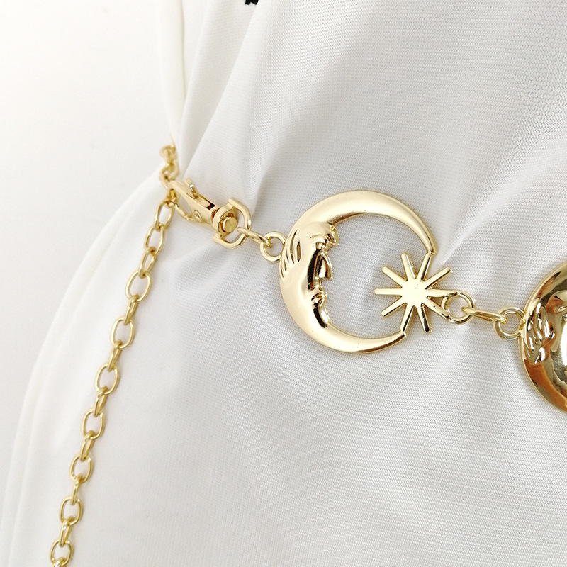 Fashion Chain Belt For Women M - Body Jewelry Luxury incelemesi ve fiyatı