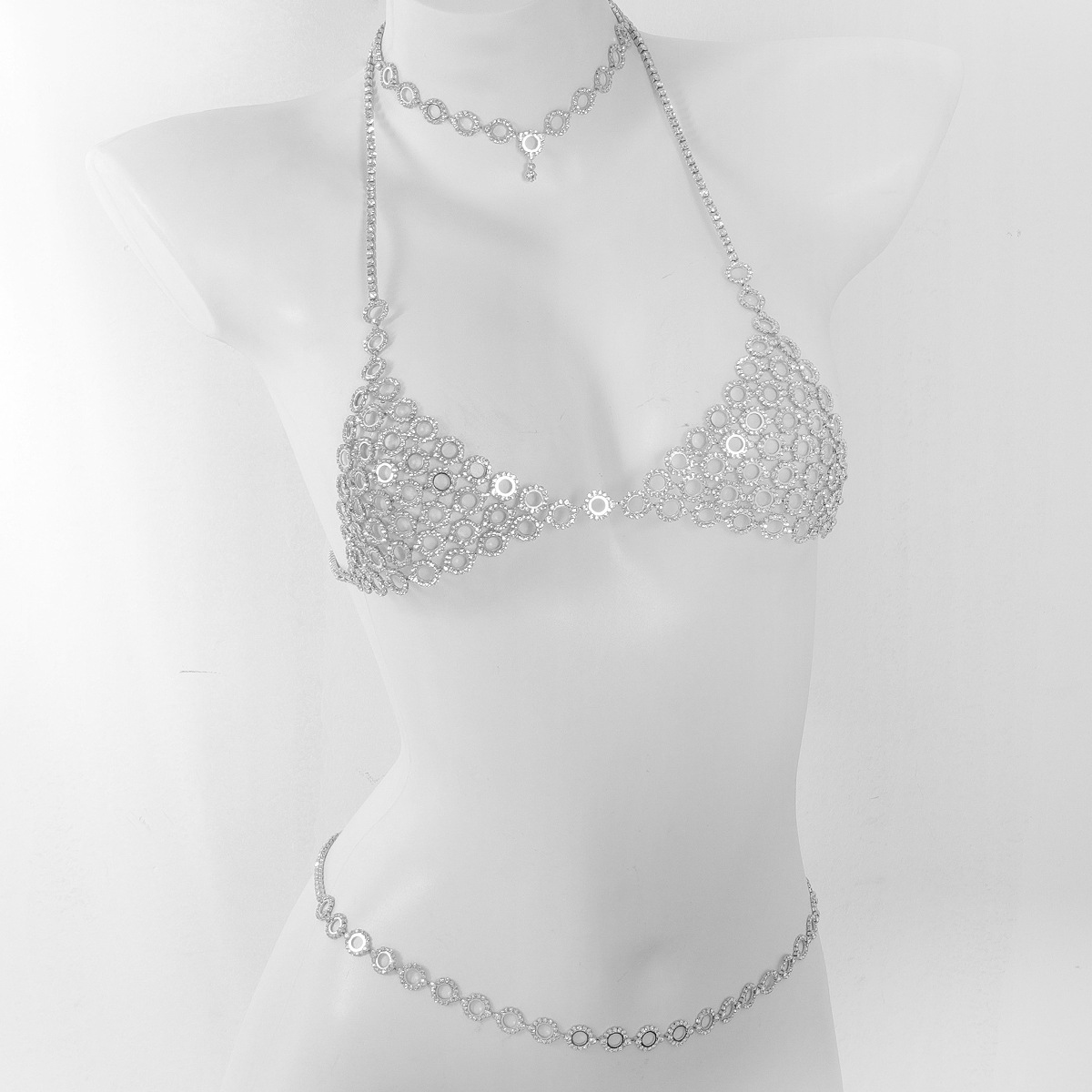 Fashionable Circular Splicing  - Body Jewelry Harness incelemesi ve fiyatı