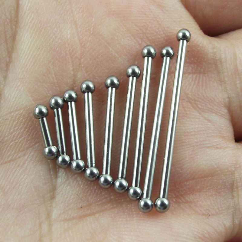 SaYao 2pcs 2mm mini ball Stain - Industrial Barbell Long incelemesi ve fiyatı