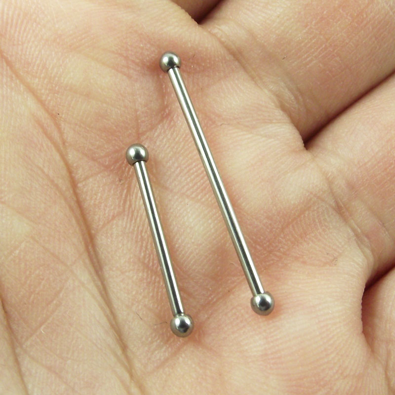 SaYao 2pcs 2mm mini ball Stain - Industrial Barbell Long incelemesi ve fiyatı