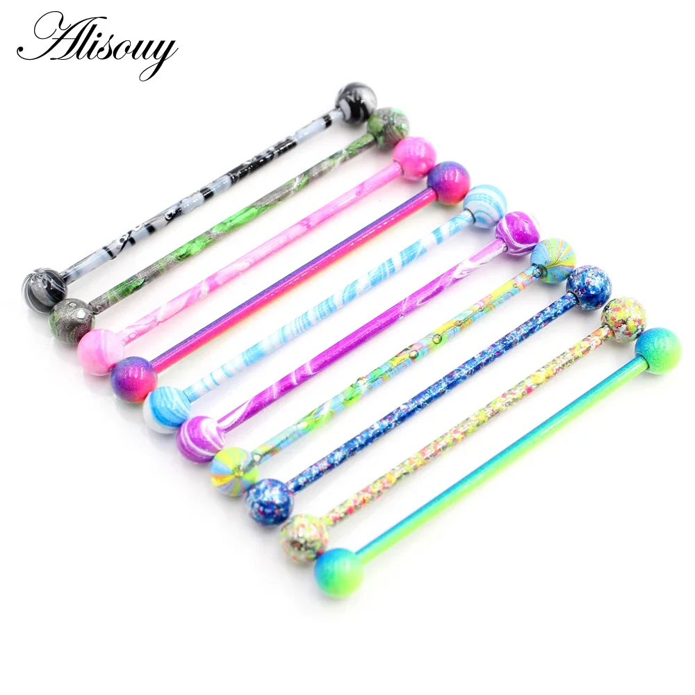 Alisouy 2PC Long Straight Stai - Industrial Barbell Long incelemesi ve fiyatı