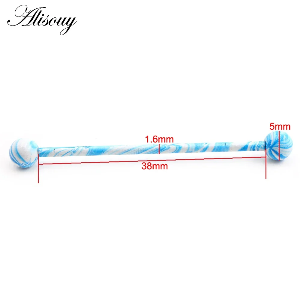 Alisouy 2PC Long Straight Stai - Industrial Barbell Long incelemesi ve fiyatı