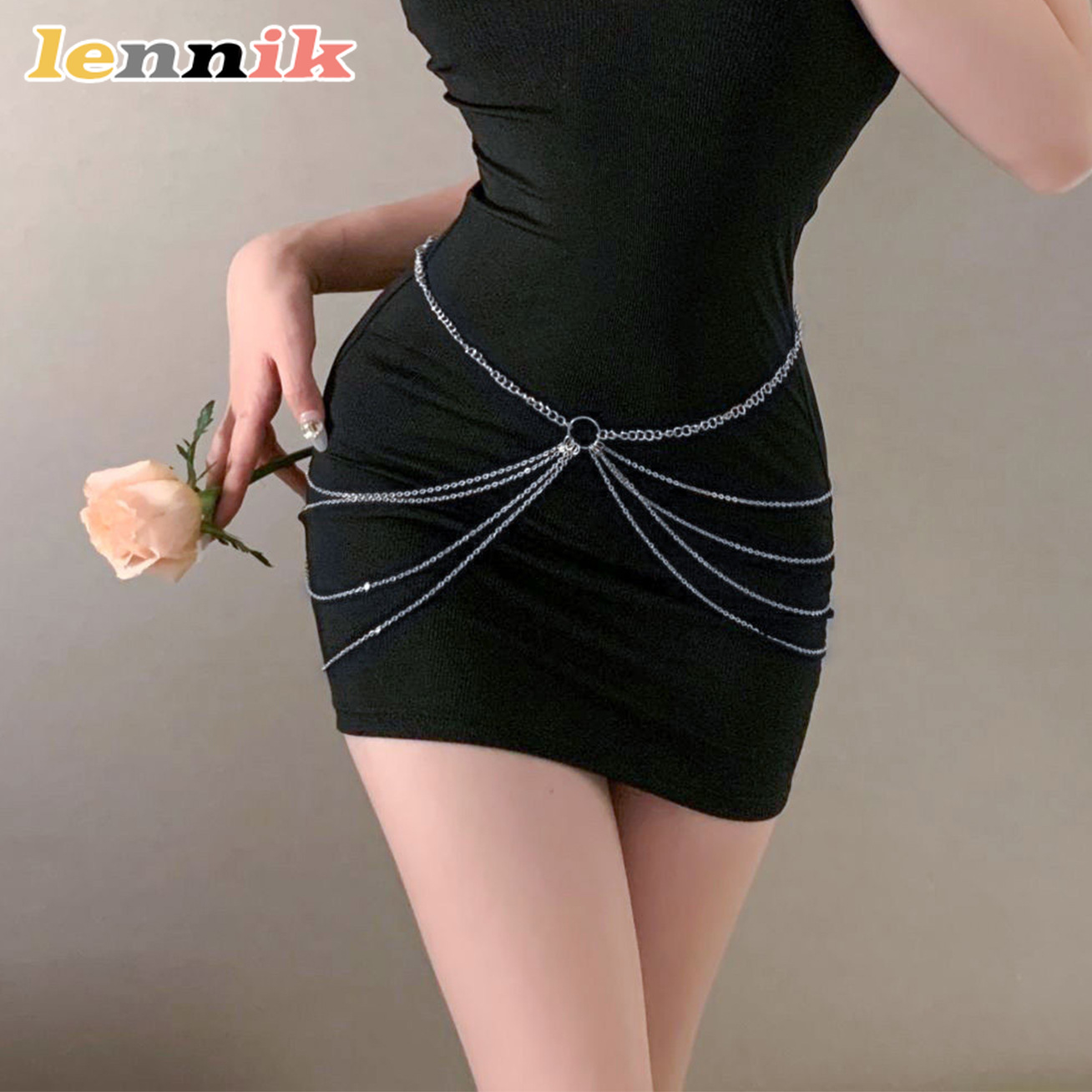 LENNIK Tassel Metal Multi-Laye - Body Jewelry Online incelemesi ve fiyatı