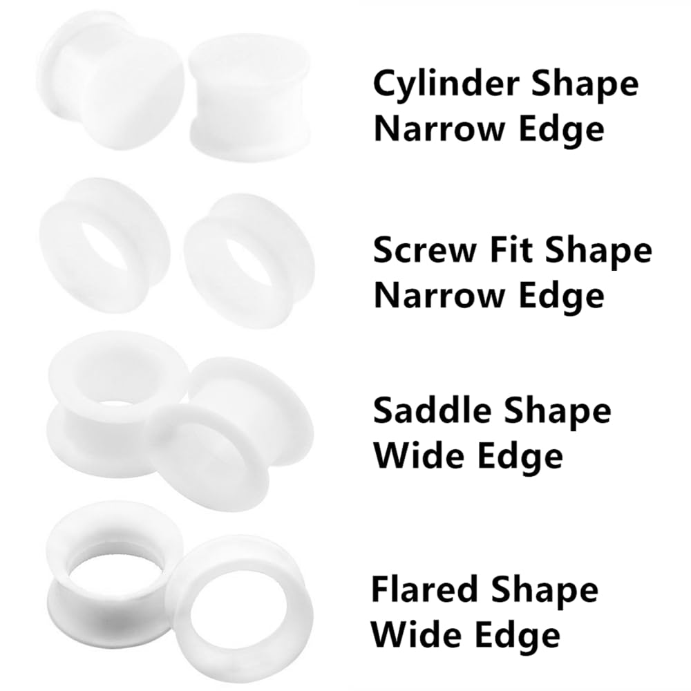 2/16pcs White Black Flexible T - Body Jewelry Types incelemesi ve fiyatı