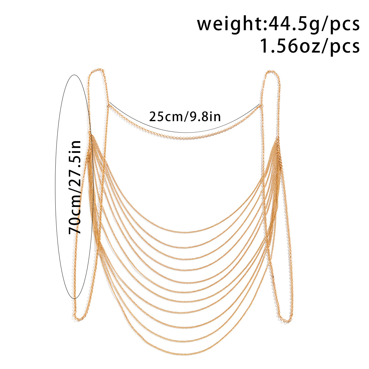 Classic Multi layered Tassel B - Body Jewelry Online incelemesi ve fiyatı