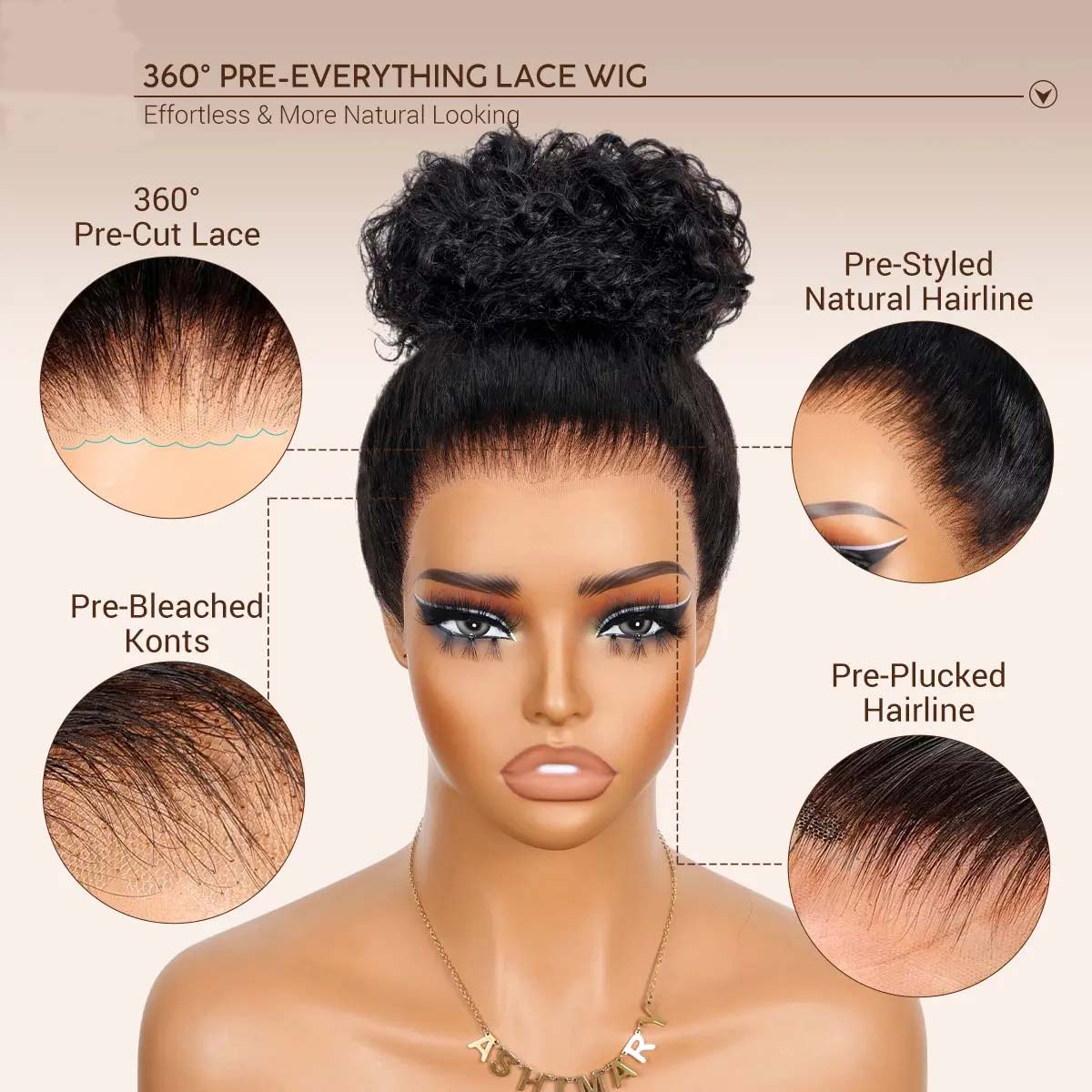360 Lace Body Wave Front Wigs  - Body Jewelry Underwear incelemesi ve fiyatı
