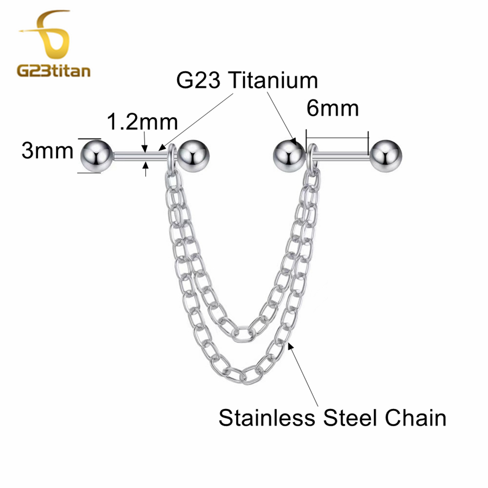 16G Industrial Earrings With C - Body Jewelry Industrial incelemesi ve fiyatı