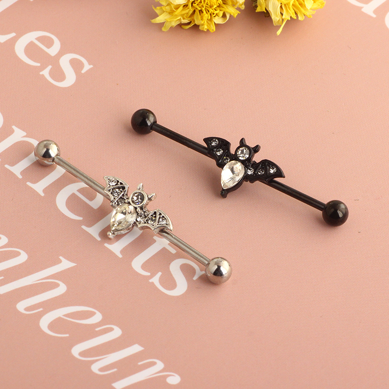 14g Stainless Steel Long Indus - Industrial Barbell Long incelemesi ve fiyatı