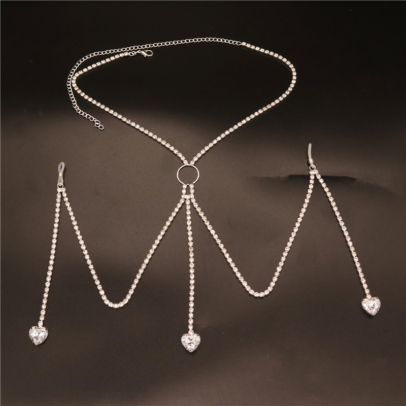 2023 New Fashion White Heart N - Body Jewelry Online incelemesi ve fiyatı