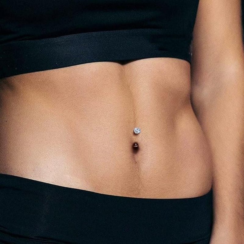 14G G23 Titanium Curved Belly  - Body Jewelry Types incelemesi ve fiyatı