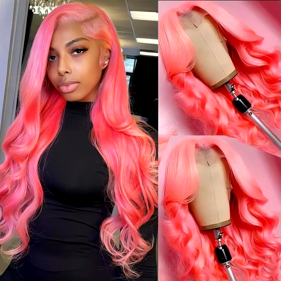 13x4 Body Wave Light Pink Lace - Body Jewelry Underwear incelemesi ve fiyatı