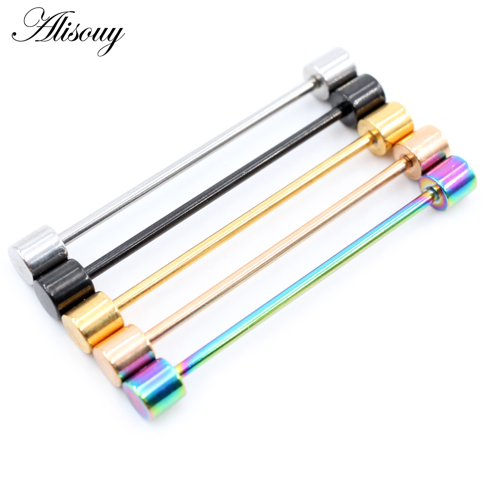 Alisouy 2pcs 14G Stainless Ste - Body Jewelry Industrial incelemesi ve fiyatı