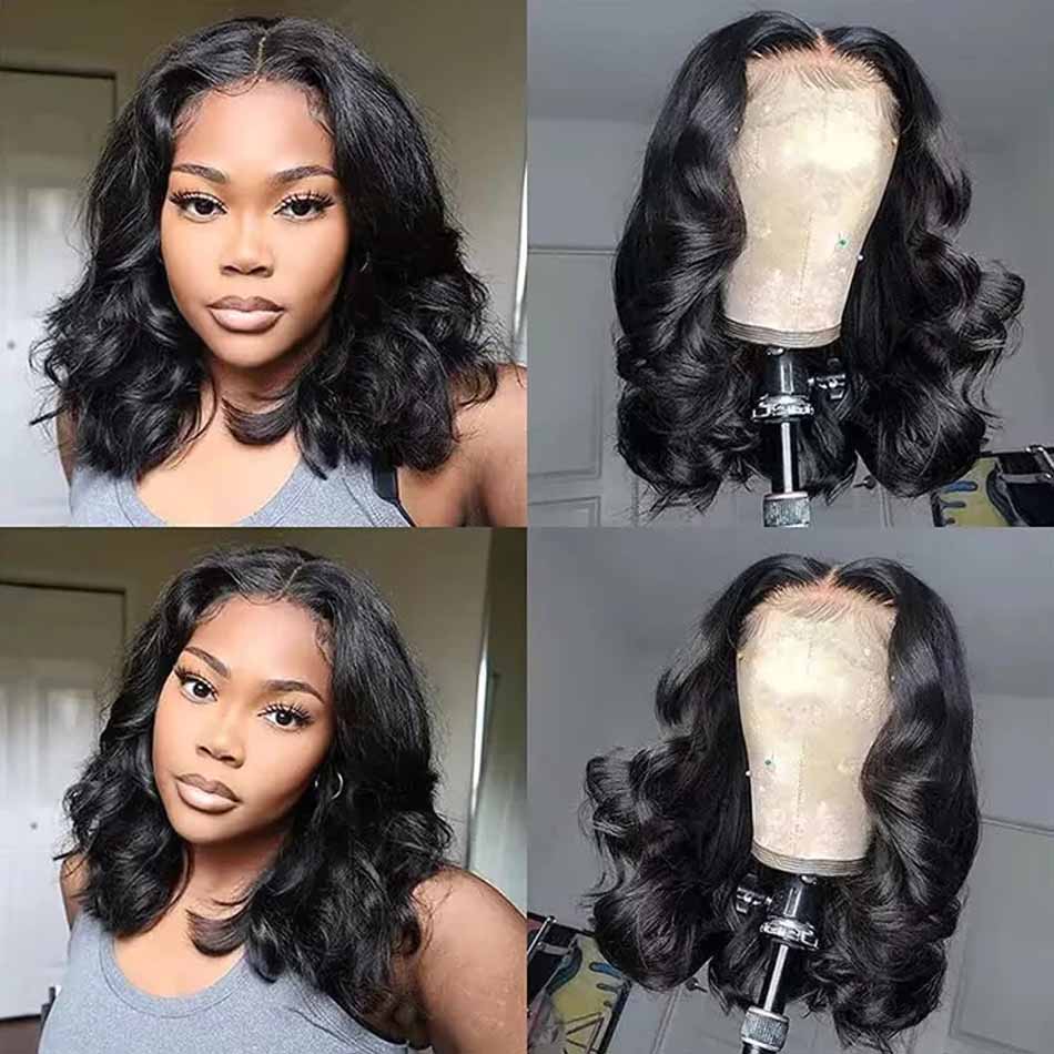 Short Bob Wigs Human Hair Loos - Body Jewelry Underwear incelemesi ve fiyatı