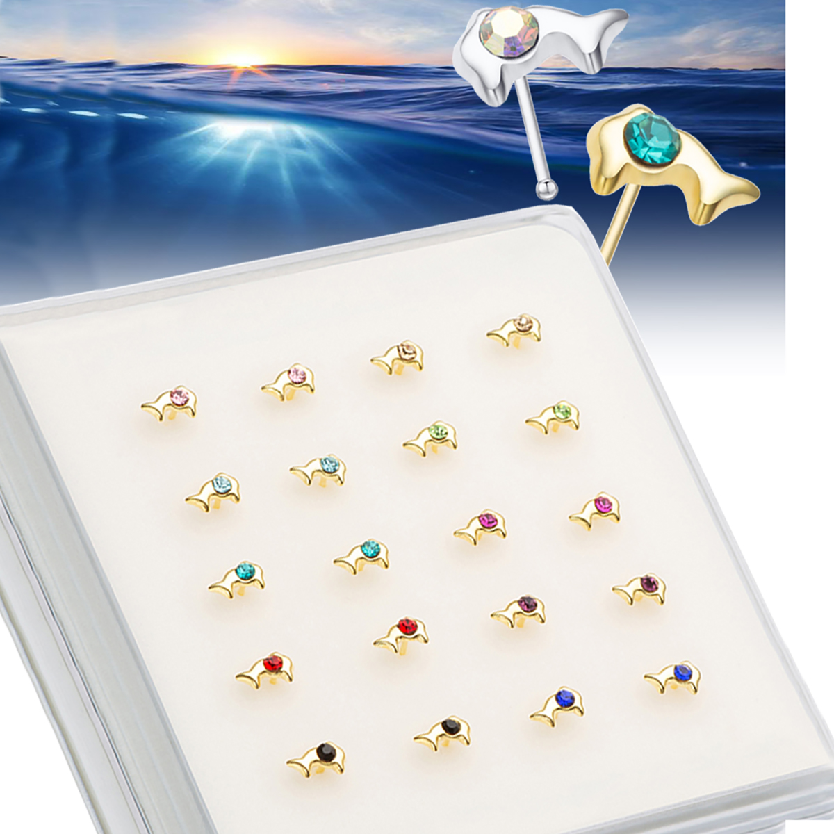 925 Sterling Silver Mini Cute  - Body Jewelry Types incelemesi ve fiyatı
