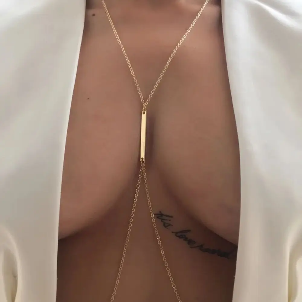 Sexy Metal Chest Chain Harness - Body Jewelry Harness incelemesi ve fiyatı