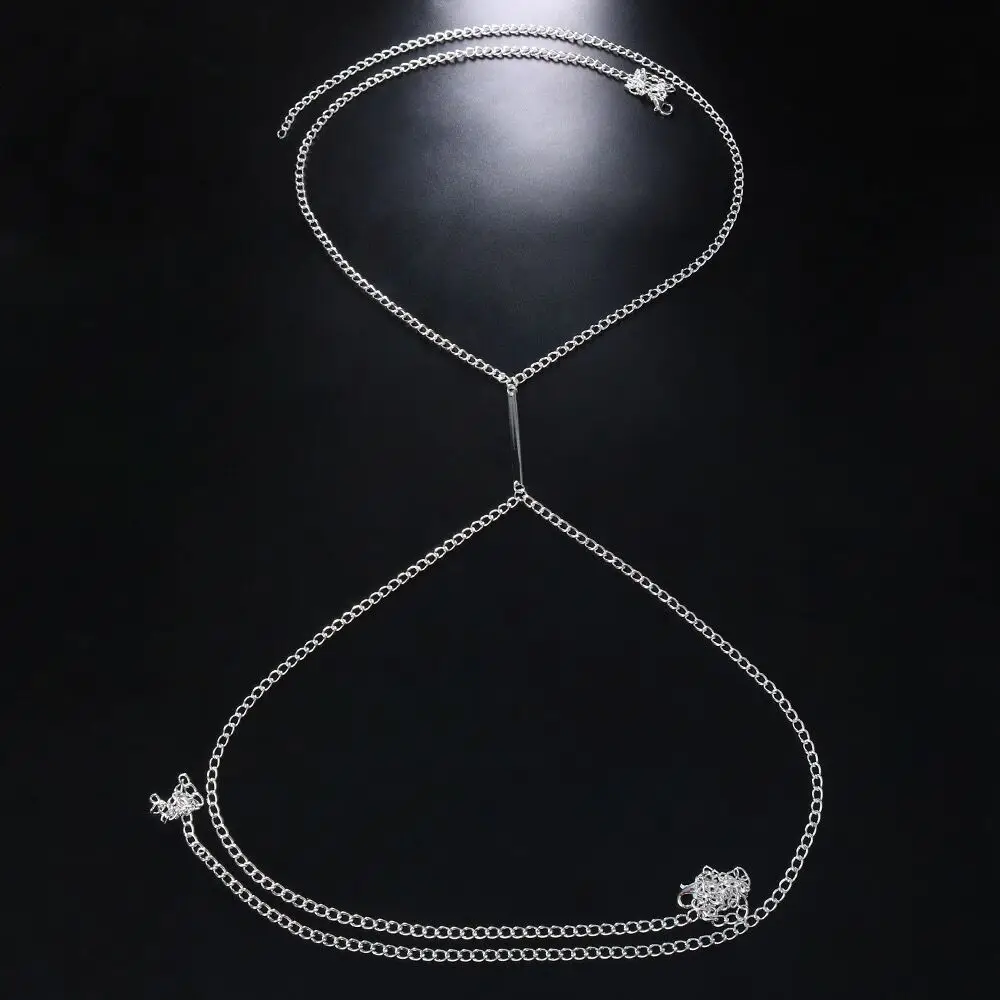Sexy Metal Chest Chain Harness - Body Jewelry Harness incelemesi ve fiyatı