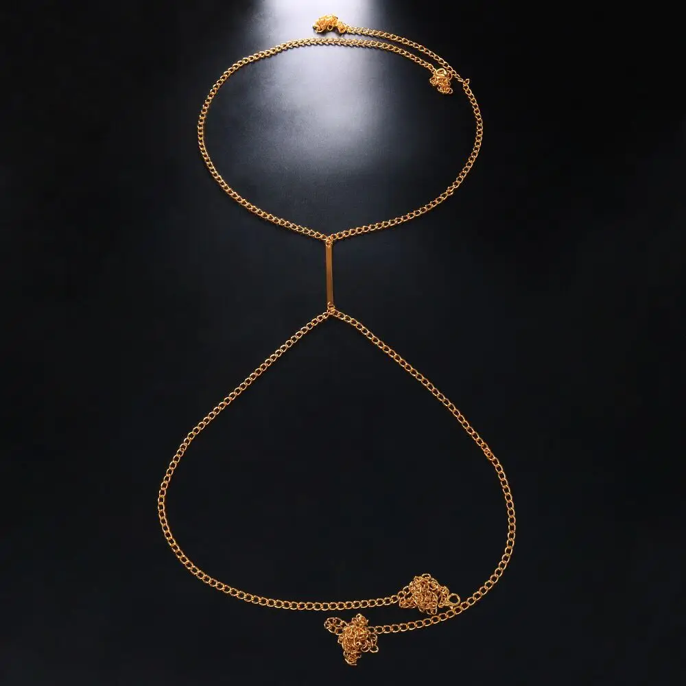 Sexy Metal Chest Chain Harness - Body Jewelry Harness incelemesi ve fiyatı