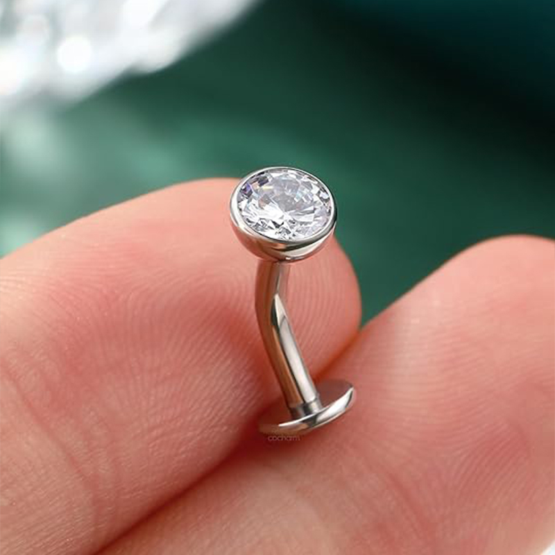 14G G23 Titanium Curved Belly  - Body Jewelry Types incelemesi ve fiyatı