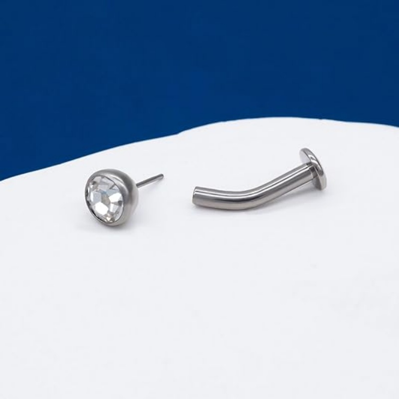 14G G23 Titanium Curved Belly  - Body Jewelry Types incelemesi ve fiyatı