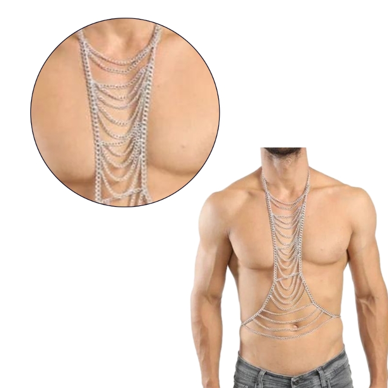 Body Chain Harness for Men Adj - Body Jewelry Harness incelemesi ve fiyatı