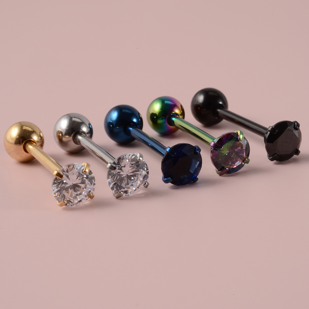 1PCS Surgical Steel Tongue Bar - Body Jewelry Barbell incelemesi ve fiyatı