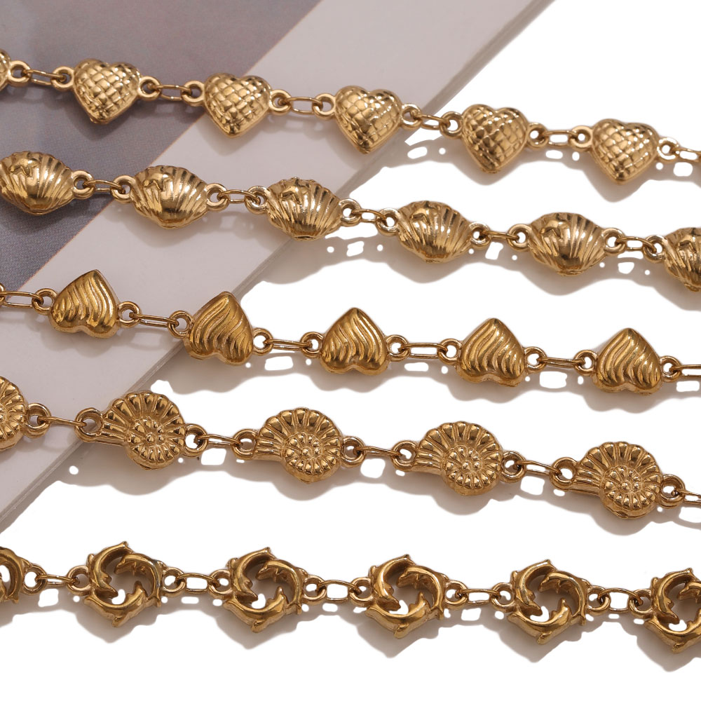 1M PVD Gold Stainless Steel He - Body Jewelry Chains incelemesi ve fiyatı