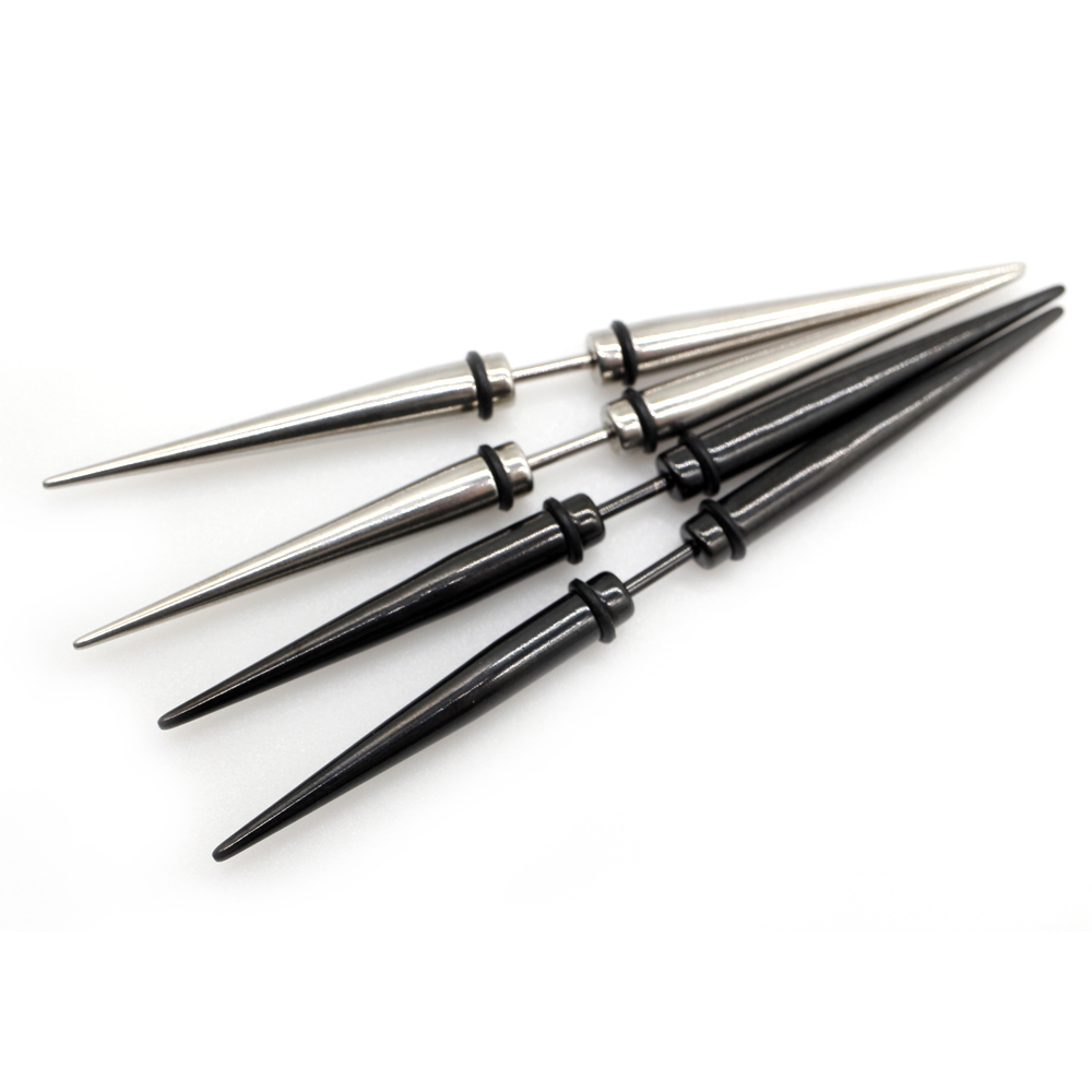 2pcs Unisex Gothic Punk Spike  - Body Jewelry Barbell incelemesi ve fiyatı
