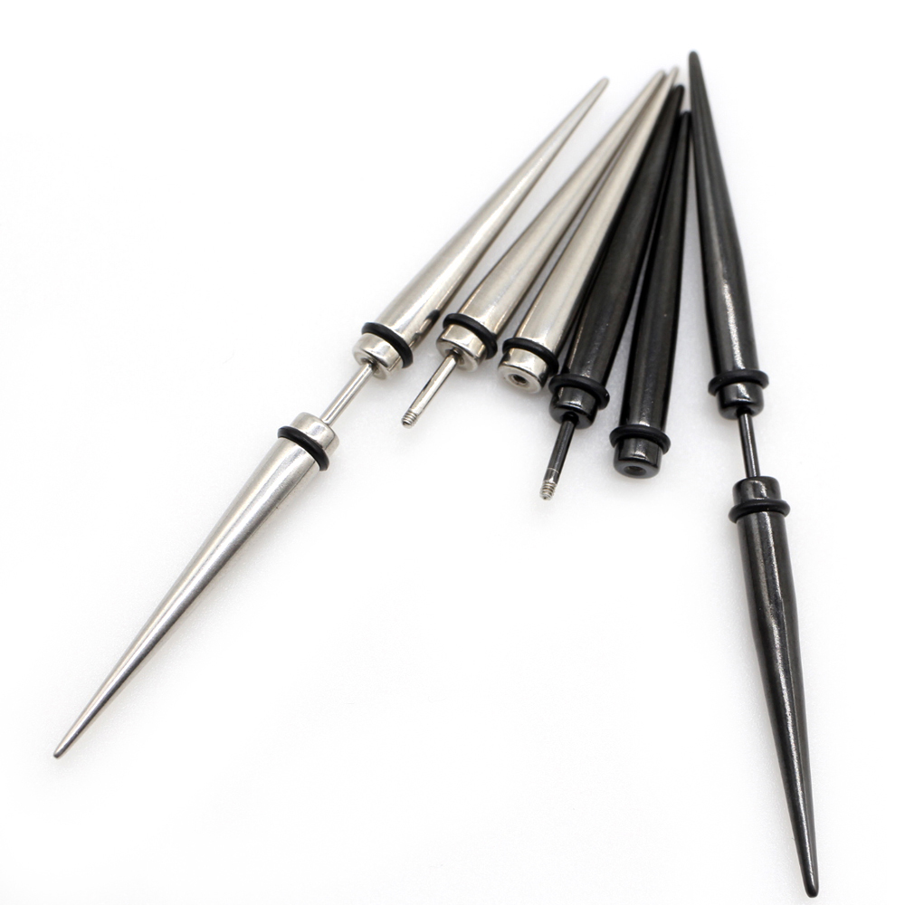 2pcs Unisex Gothic Punk Spike  - Body Jewelry Barbell incelemesi ve fiyatı