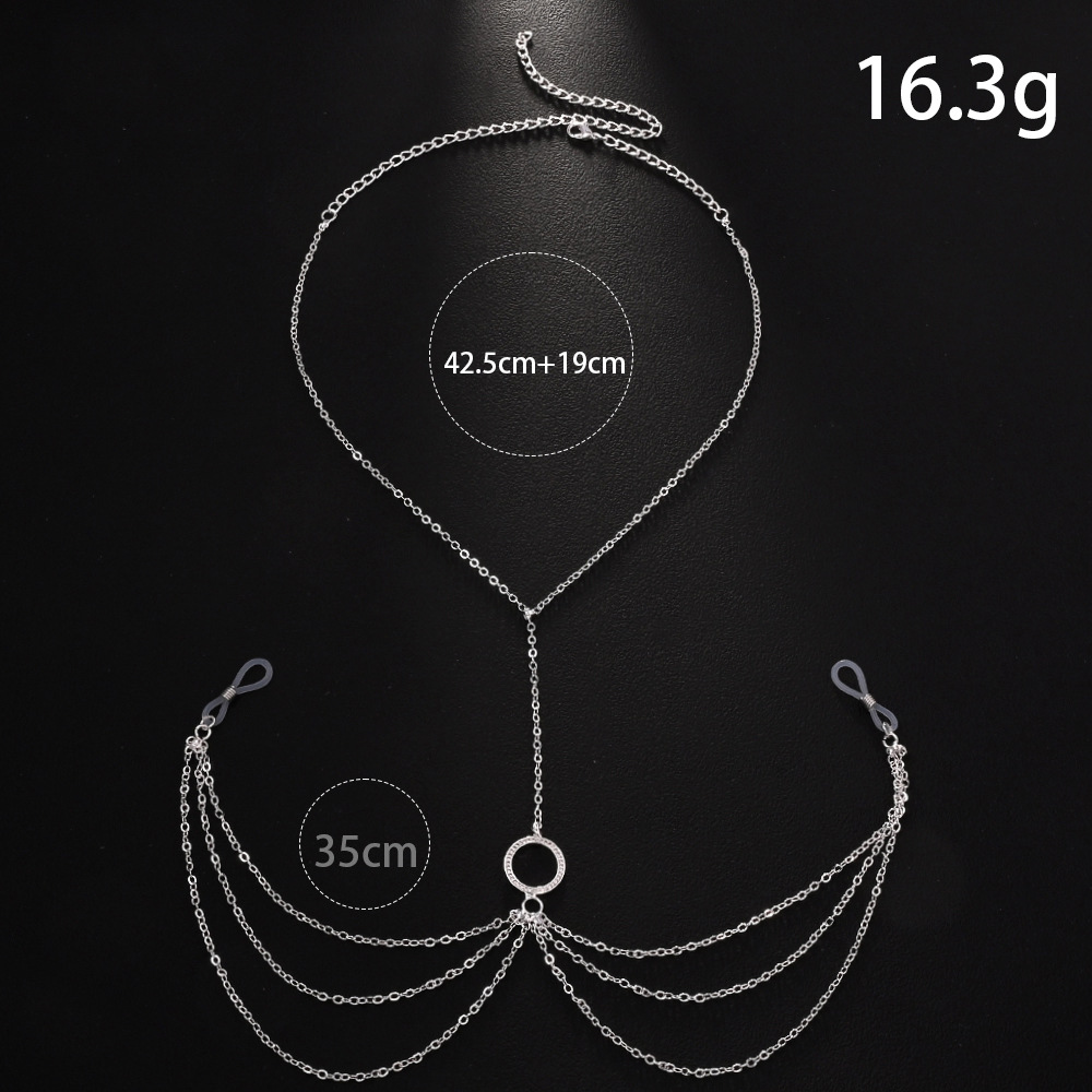 Hollow Round Nipple Chains Non - Body Jewelry Nipple Chain incelemesi ve fiyatı