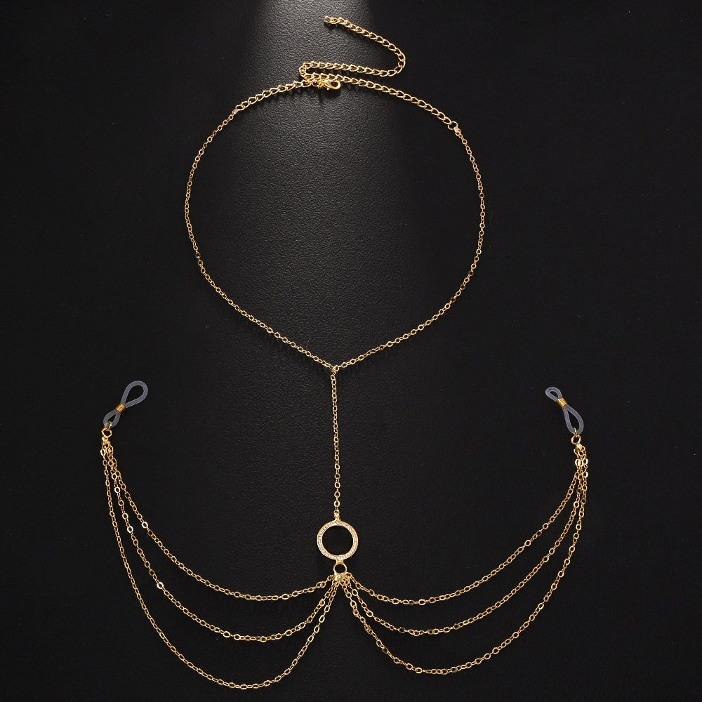 Hollow Round Nipple Chains Non - Body Jewelry Nipple Chain incelemesi ve fiyatı