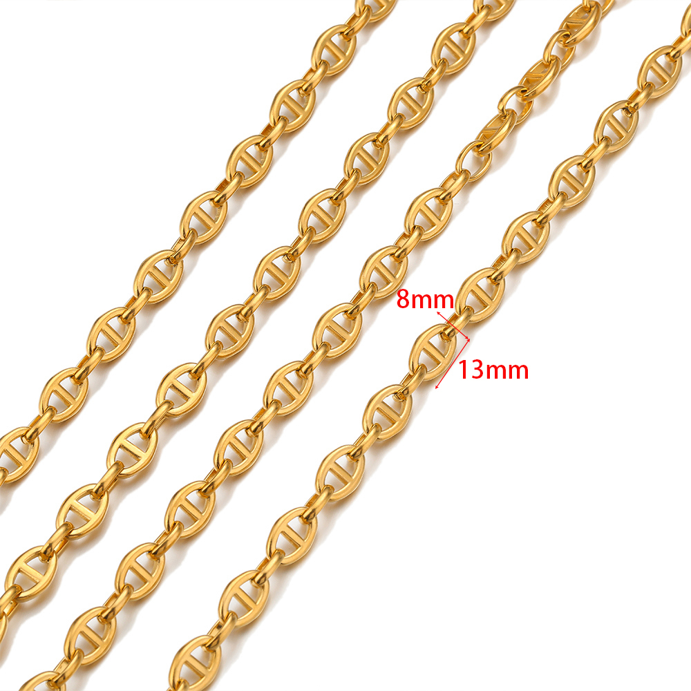 1 Meter Stainless Steel Coffee - Body Jewelry Chains incelemesi ve fiyatı