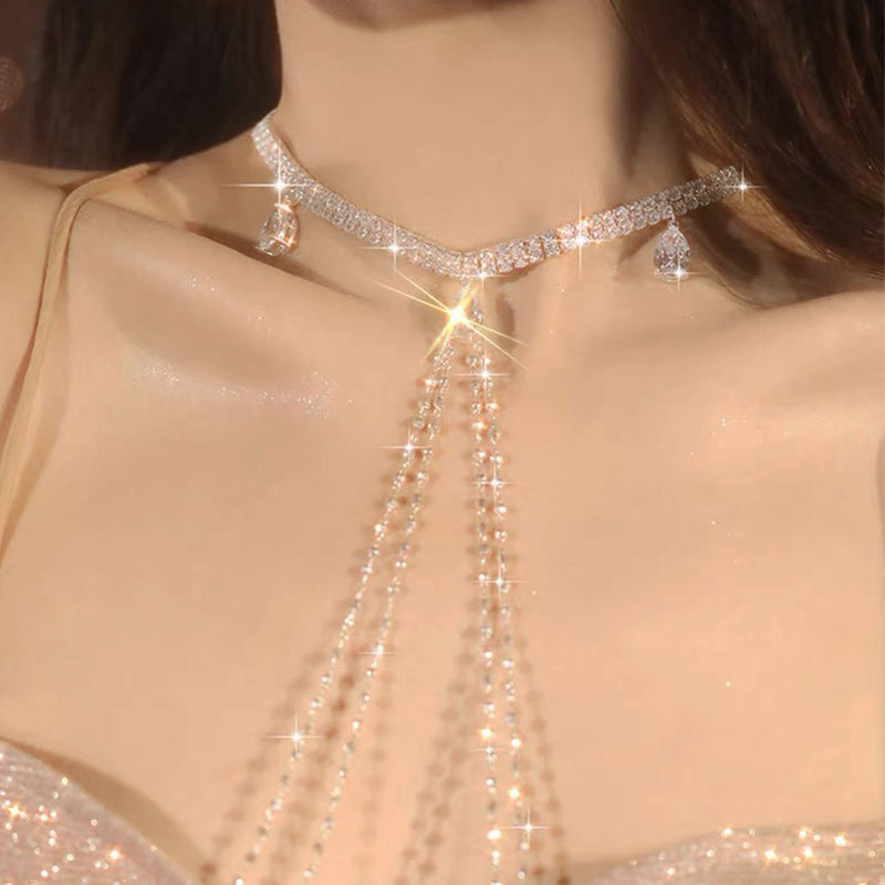 Light Luxury Hanging Neck Mult - Body Jewelry Luxury incelemesi ve fiyatı