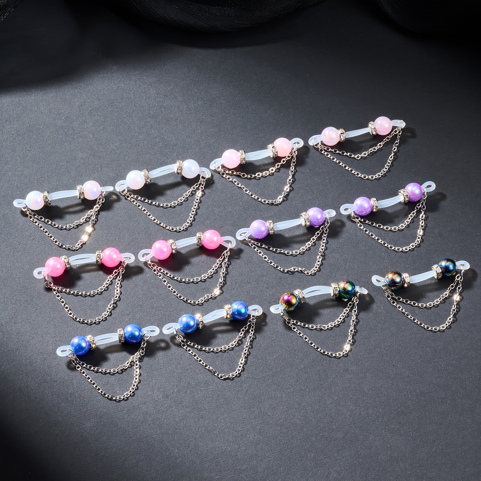 2 Exquisite Sparkling And Colo - Body Jewelry Nipple Chain incelemesi ve fiyatı