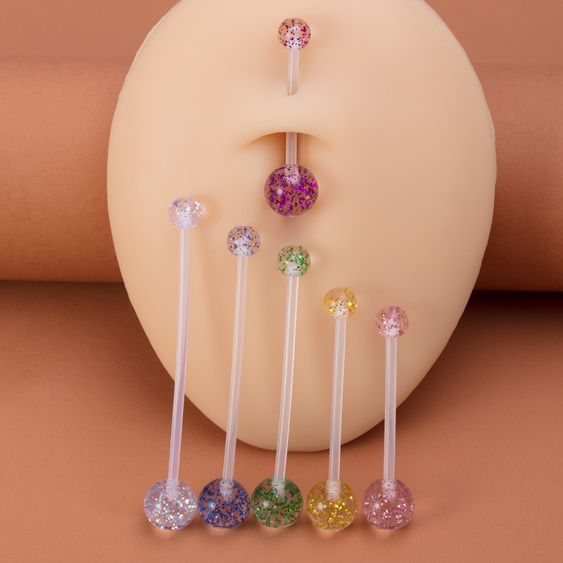 6pcs Flexible Navel Piercing A - Industrial Barbell Long incelemesi ve fiyatı