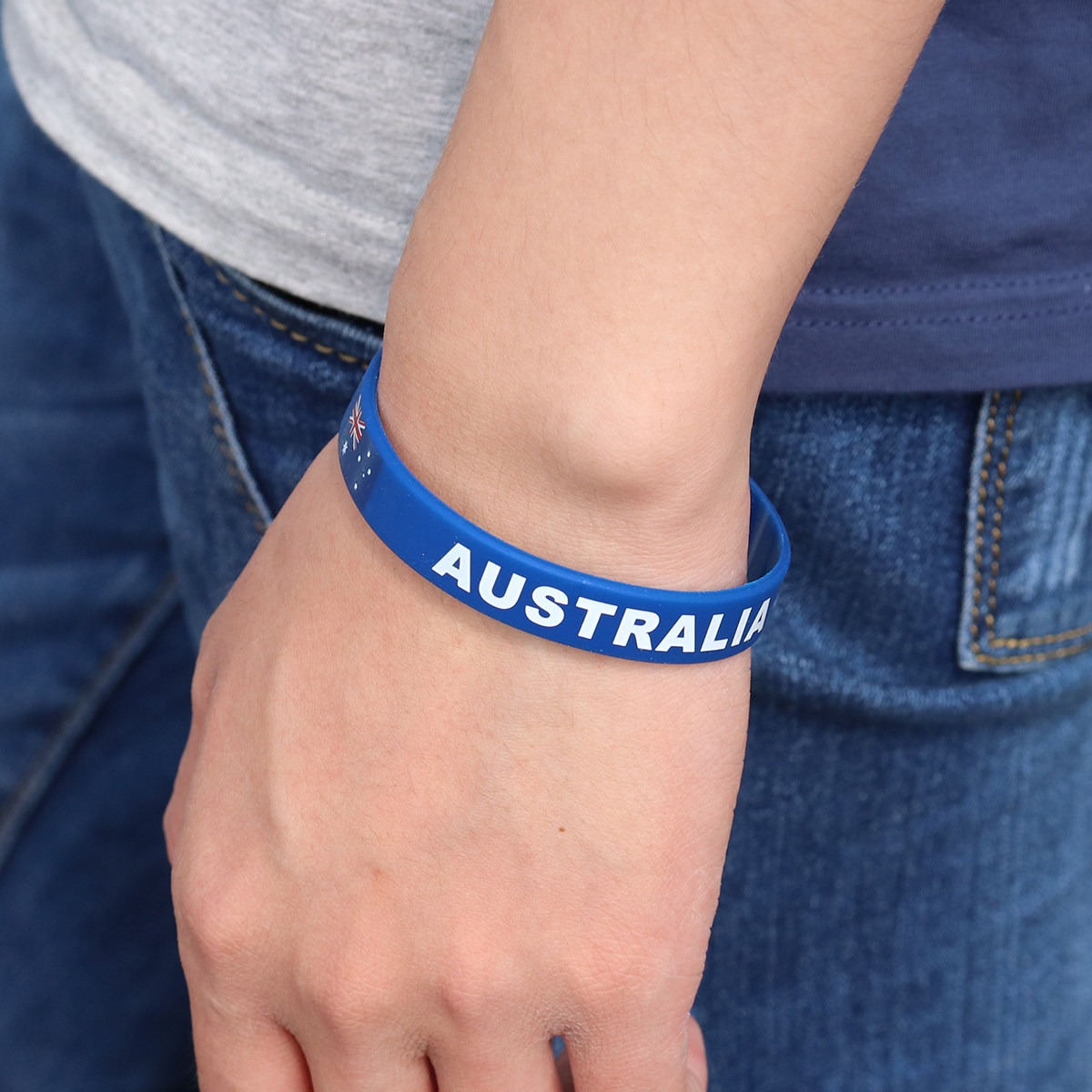 5Pcs Country Flag Silicone Wri - Body Jewelry Australia incelemesi ve fiyatı