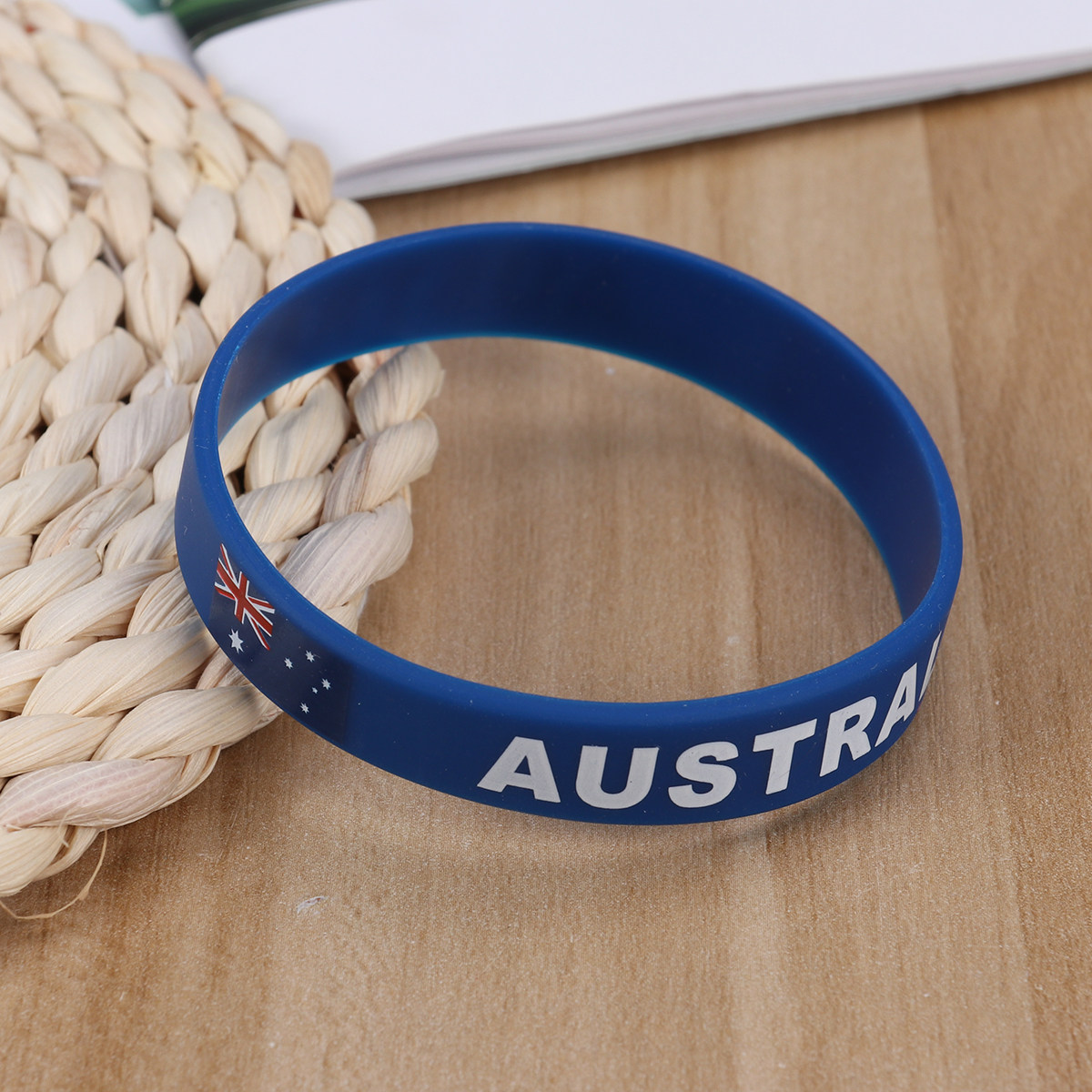5Pcs Country Flag Silicone Wri - Body Jewelry Australia incelemesi ve fiyatı