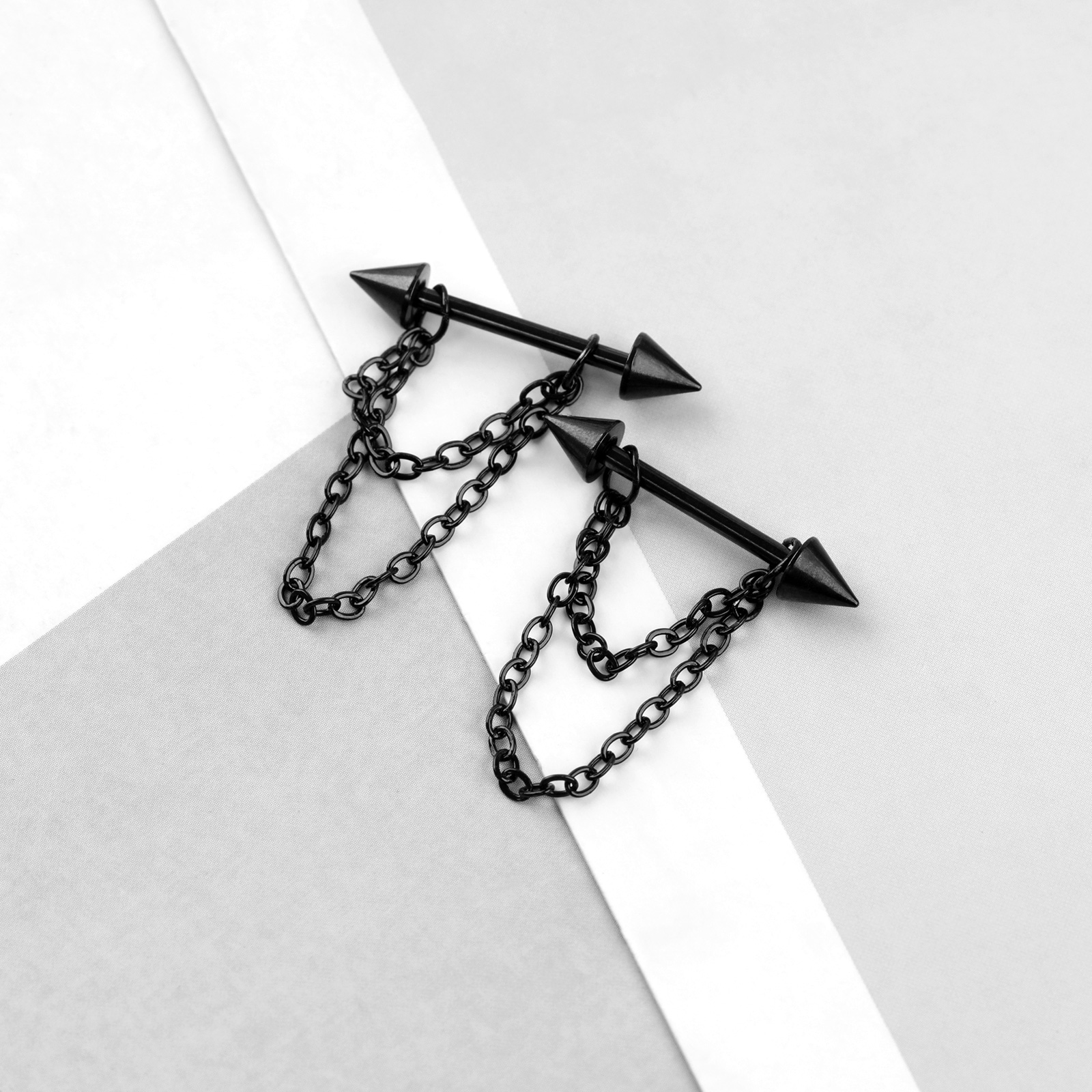 1 Pair Stainless Steel Nipple  - Body Jewelry Nipple Chain incelemesi ve fiyatı
