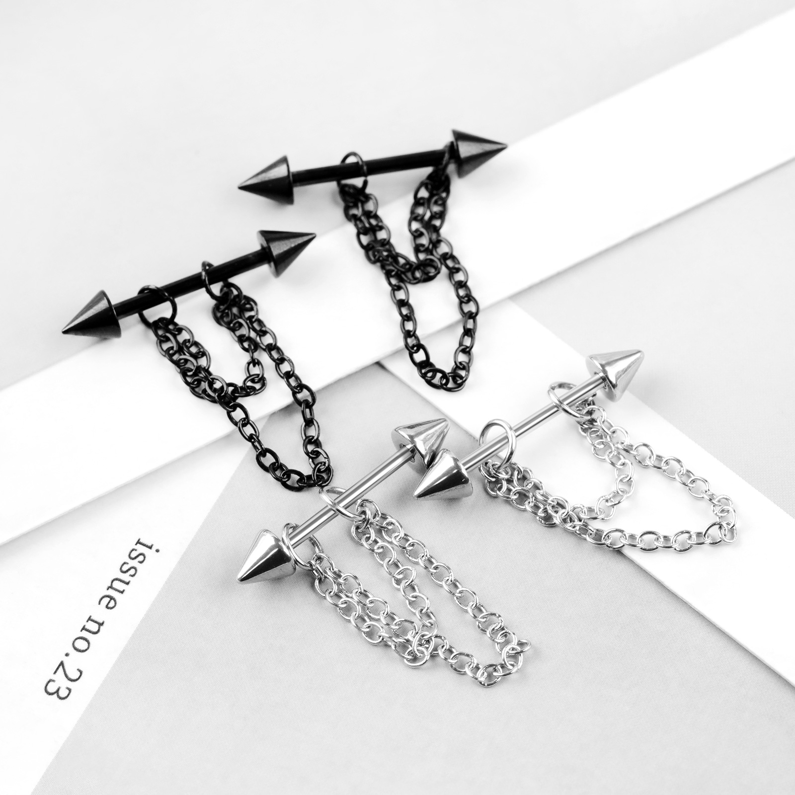 1 Pair Stainless Steel Nipple  - Body Jewelry Nipple Chain incelemesi ve fiyatı