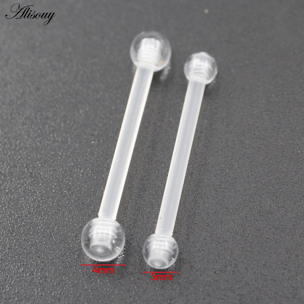 2PCS Transparent Acrylic UV Ba - Industrial Barbell Long incelemesi ve fiyatı