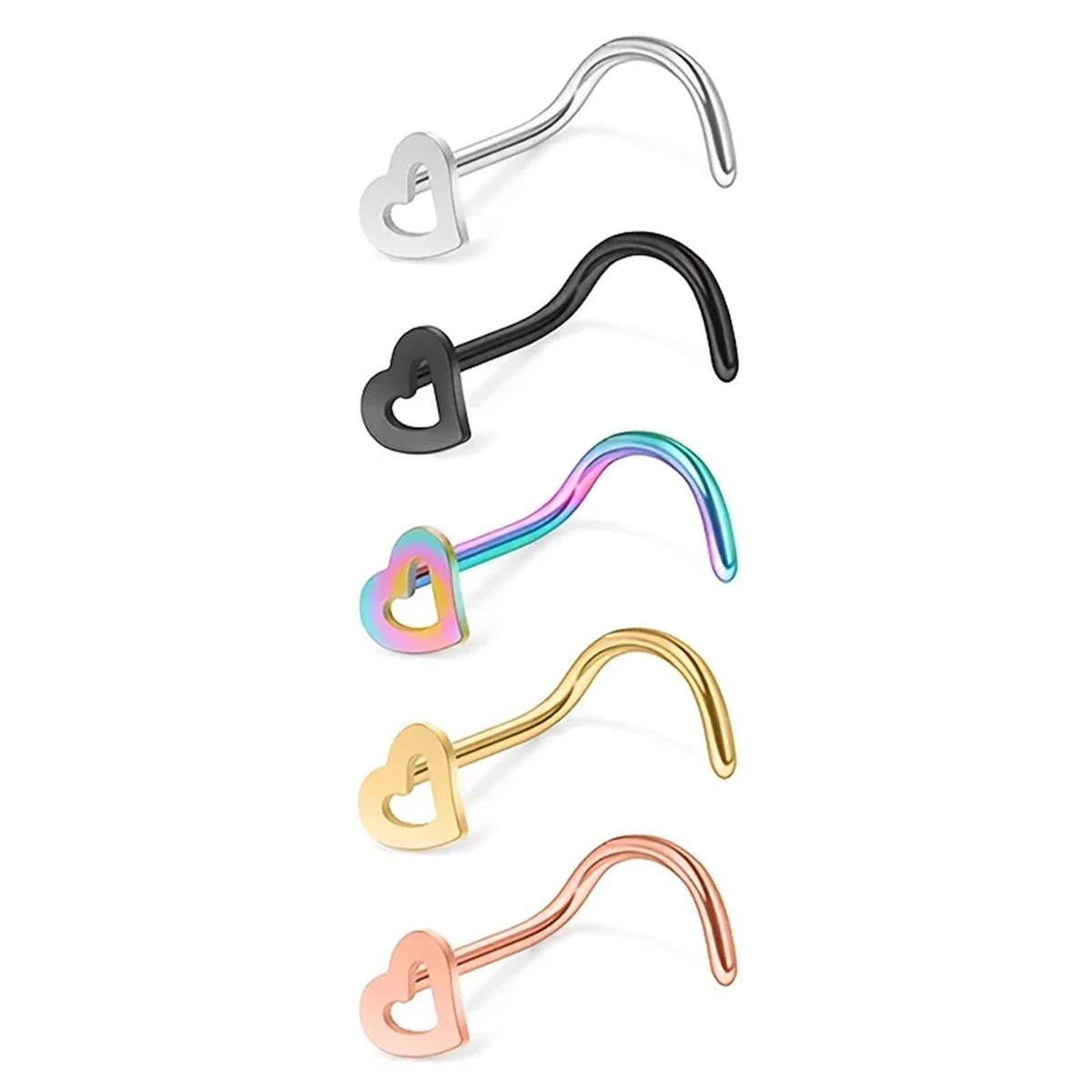 EVISPOL 5Pcs Fashion Hollow He - Body Jewelry Types incelemesi ve fiyatı