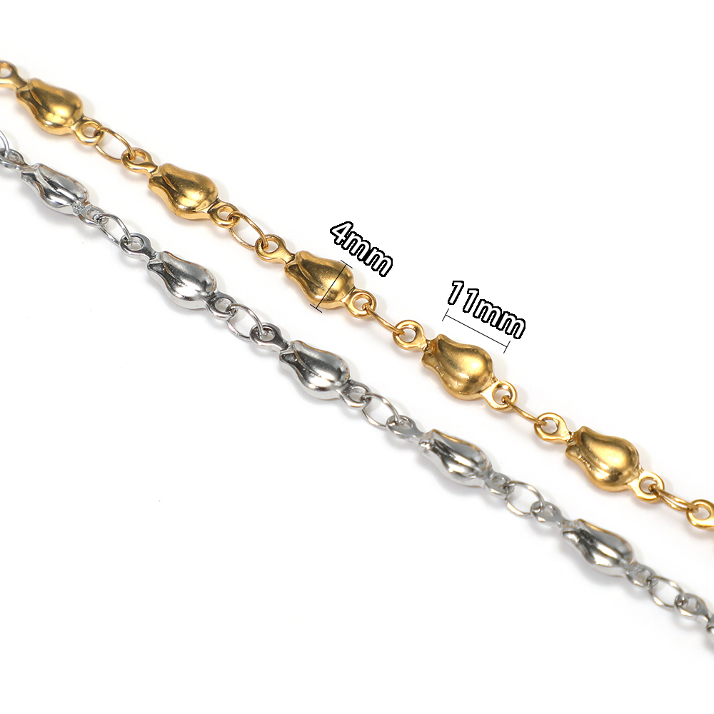 1 Meter Stainless Steel Flower - Body Jewelry Chains incelemesi ve fiyatı