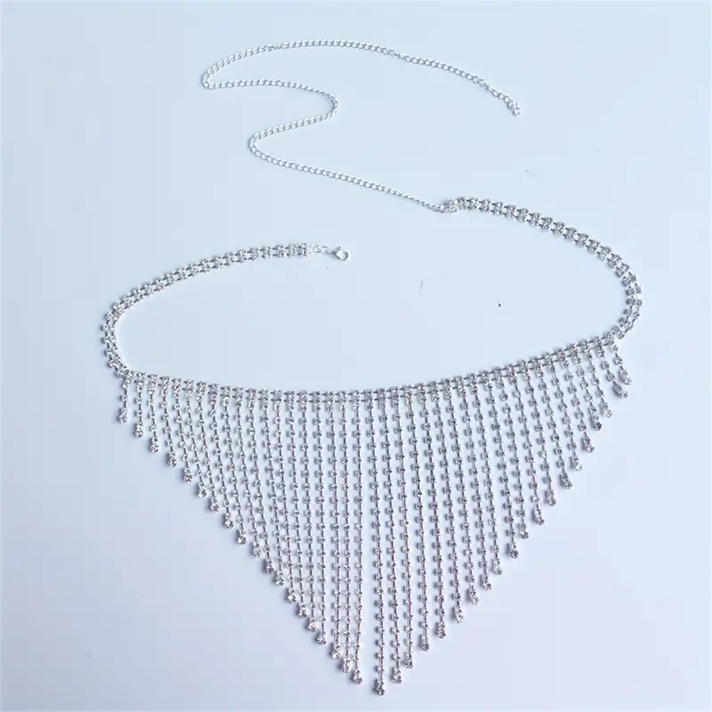 Sexy Crystal Tassel Thong Shor - Body Jewelry Luxury incelemesi ve fiyatı