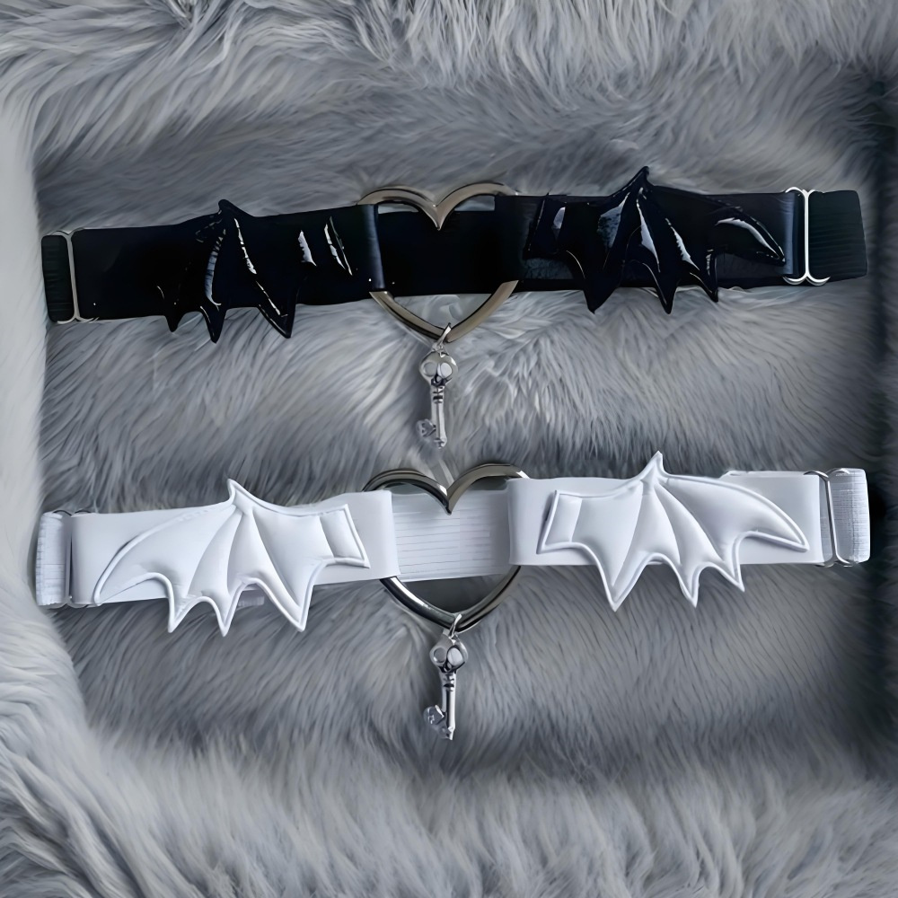 Gothic Harajuku Black Heart Wi - Body Jewels incelemesi ve fiyatı